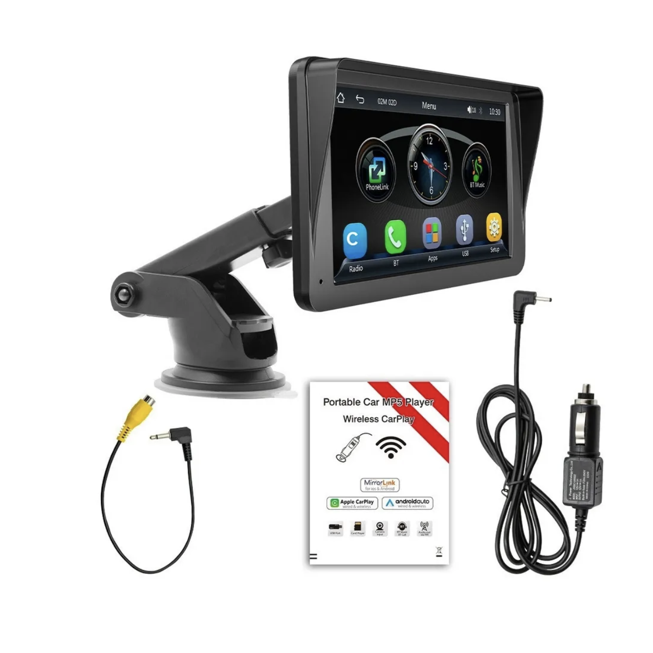 Автомобільний 7” монітор з CarPlay / Android AutoП