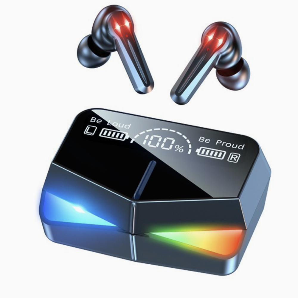 Бездротові ігрові Bluetooth навушники M28 з Power Bank та RGB-підсвічуваннямП