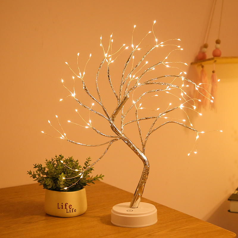 Декоративний світильник-дерево 108 LED, USB / батарейкиП
