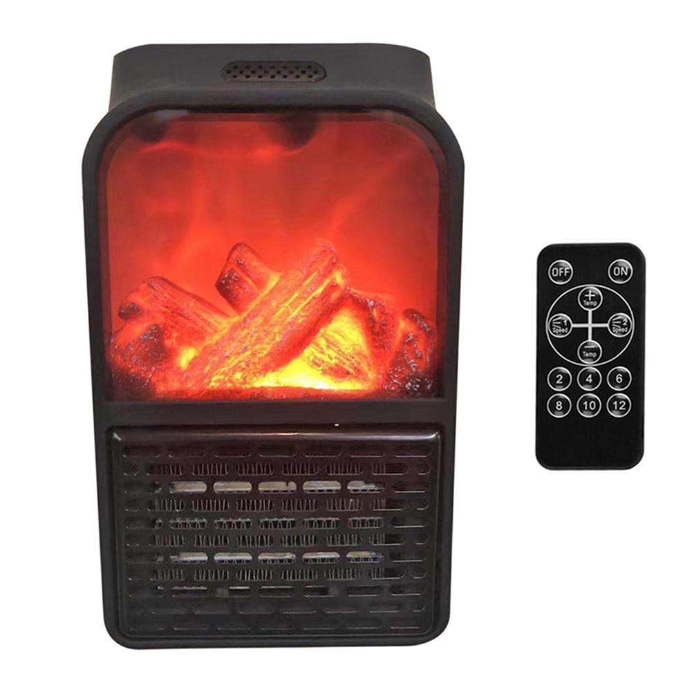 Портативний міні тепловентилятор Камін Flame Heater 1000 WП